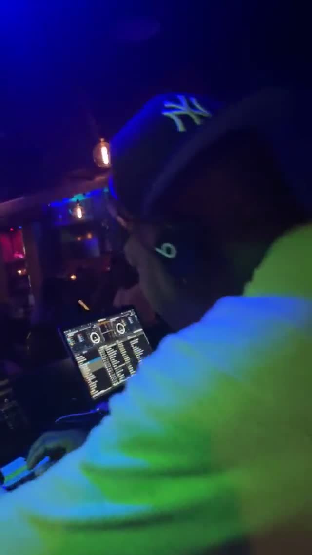 A moment from an indoor DJ performance. Silent preview.